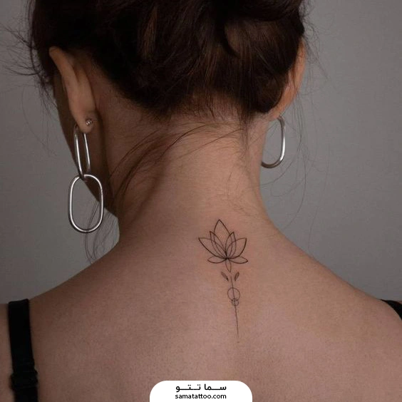 تتو گل لوتوس