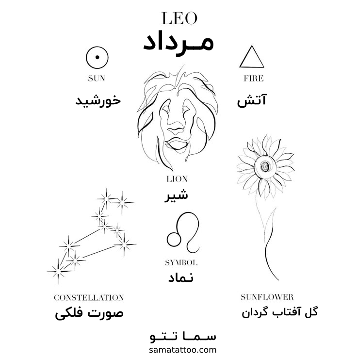 نماد های ماه مرداد