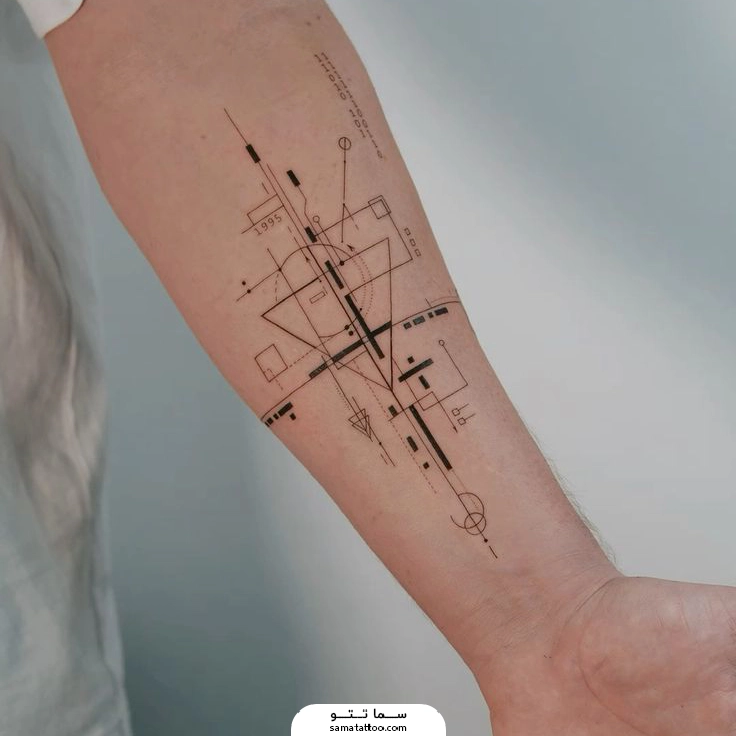 تتو سبک هندسی