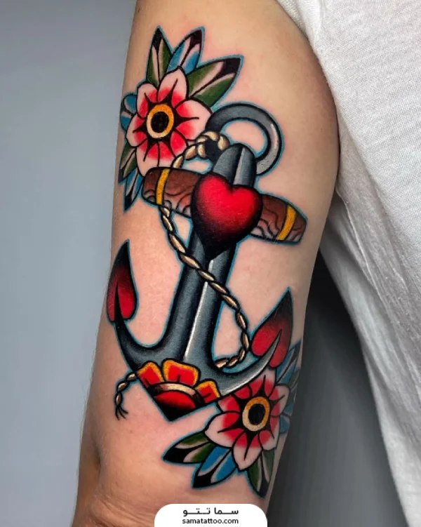 تتو سبک سنتی آمریکایی