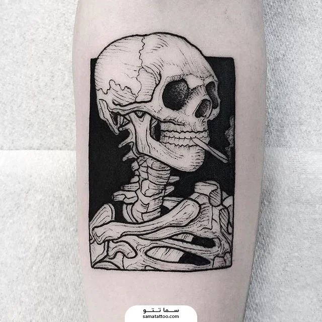 تتو جمجه سبک بلک ورک