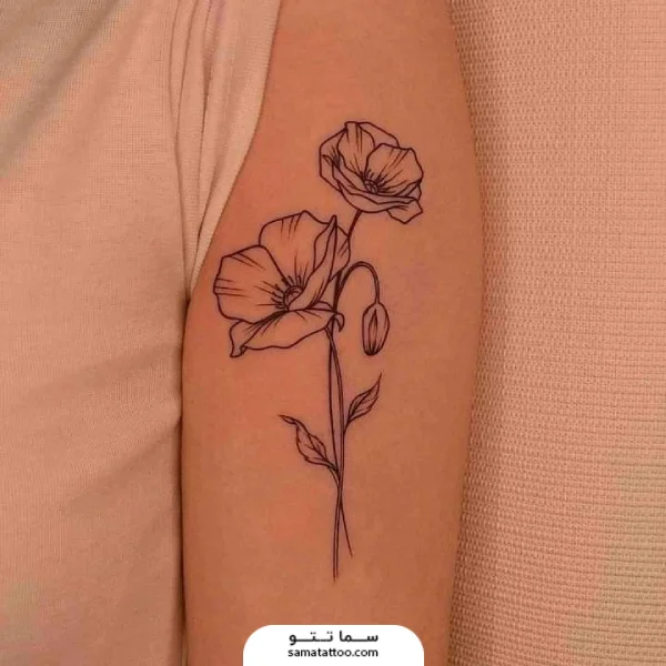 تتو گل شقایق