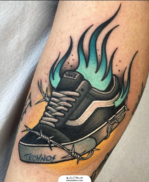 تتو سبک new school