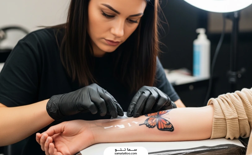 مراقبت کامل تتو بدن