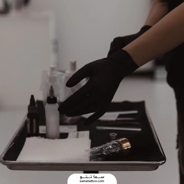 محیط بهداشتی و سالم برای اجرای تاتو