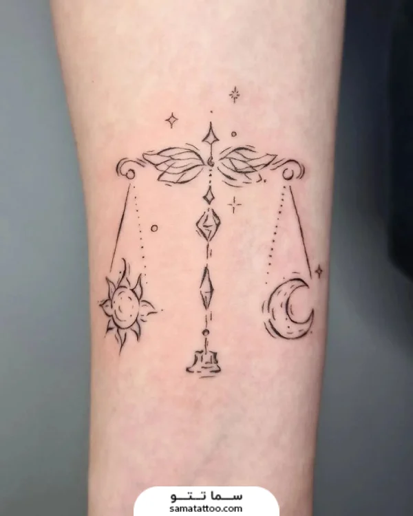 تاتو برج ترازو