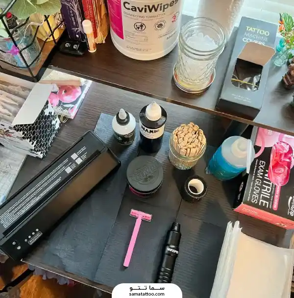 وسایل تاتو بدن برای شروع کار