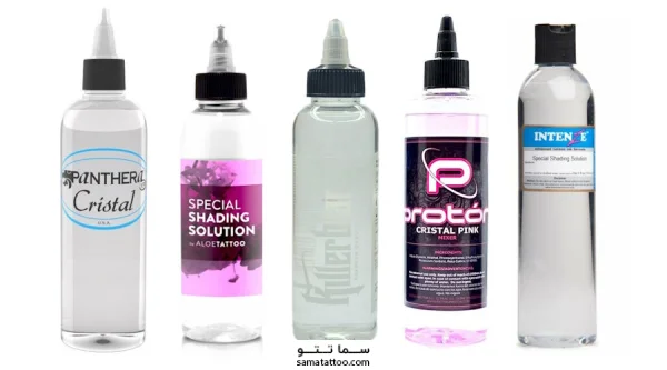 لیست وسایل تاتو بدن : سولوشن