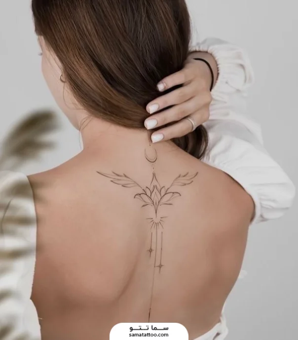 تتو کمر زنانه