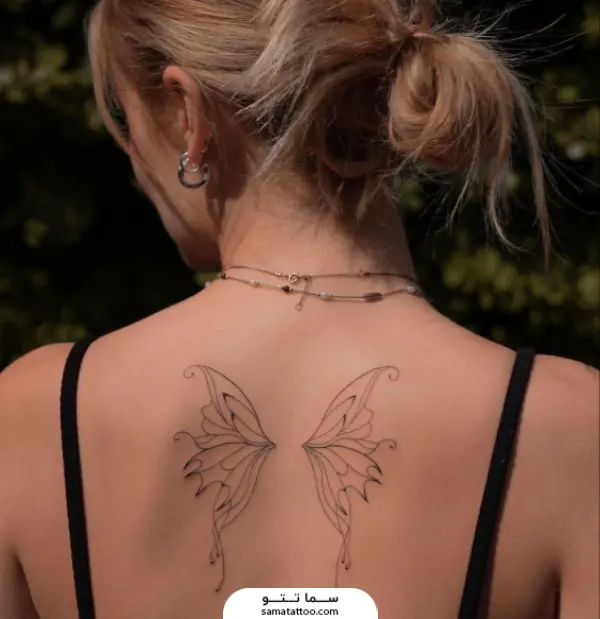 تتو پروانه کمر